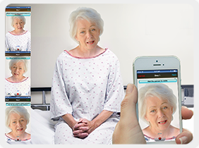 Report your symptoms to your physician from the comfort of your home